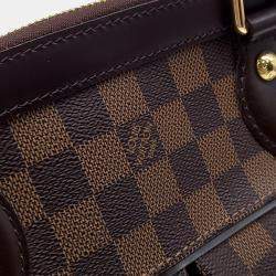 Pre Owned Louis Vuitton Brown PVC Damier Trevi PM