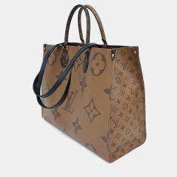 Pre Owned Louis Vuitton Brown PVC On the Go GM