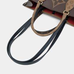 Pre Owned Louis Vuitton Brown PVC On the Go GM