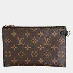 Pre Owned Louis Vuitton Black Leather Low Key Hobo MM