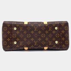 Pre Owned Louis Vuitton Brown Canvas Monogram Soufflo MM