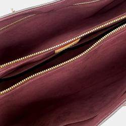 Pre Owned Louis Vuitton Brown Canvas Monogram Soufflo MM