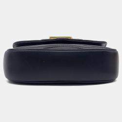 Pre Owned Louis Vuitton Black Leather New Wave Multi Pochette