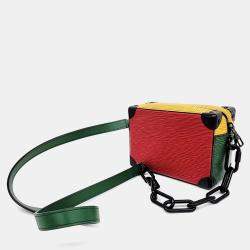 Pre Owned Louis Vuitton Soft Trunk Mini Epi Leather Crossbody Bag