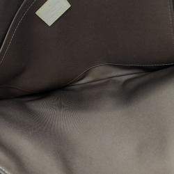 Pre Owned Louis Vuitton Black PVC Monogram Etu Voyage MM