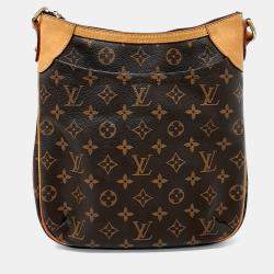 Pre Owned Louis Vuitton Brown PVC Odeon PM