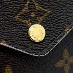 Pre Owned Louis Vuitton Brown PVC Monogram Kirigami Clutch