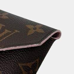 Pre Owned Louis Vuitton Brown PVC Monogram Kirigami Clutch