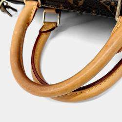 Pre Owned Louis Vuitton Brown PVC Monogram Speedy 30