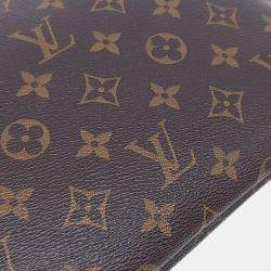 Pre Owned Louis Vuitton Brown PVC Monogram Etu Voyage PM