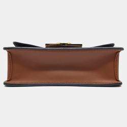 Pre Owned Louis Vuitton Brown Canvas Dauphine Chain Wallet