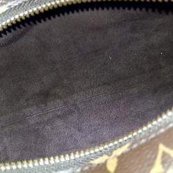 Pre Owned Louis Vuitton Brown Canvas Side Trunk MM