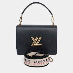 Pre Owned Louis Vuitton Black Leather Epi Twist MM