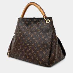Pre Owned Louis Vuitton Brown Canvas Monogram Atchi MM