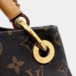 Pre Owned Louis Vuitton Brown Canvas Monogram Atchi MM