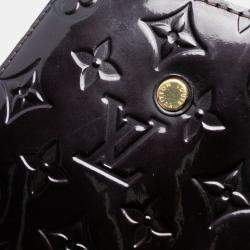 Pre Owned Louis Vuitton Purple Monogram Vernis Montaigne MM