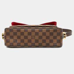 Pre Owned Louis Vuitton Brown Damier Ebene Ravello GM