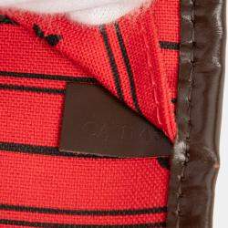 Pre Owned Louis Vuitton Brown Damier Ebene Neverfull MM