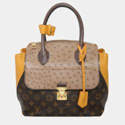 Pre Owned Louis Vuitton Exotic Majestueux PM Tote Bag