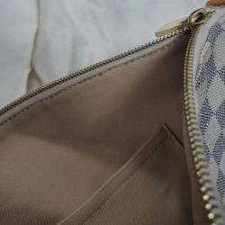 Pre Owned Louis Vuitton Damier Azur Totally MM Shoulder Bag