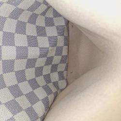 Pre Owned Louis Vuitton Damier Azur Totally MM Shoulder Bag