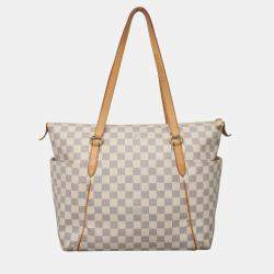 Pre Owned Louis Vuitton Damier Azur Totally MM Shoulder Bag