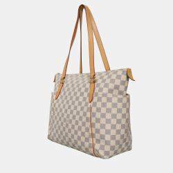 Pre Owned Louis Vuitton Damier Azur Totally MM Shoulder Bag