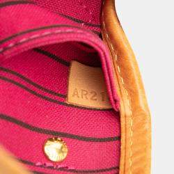 Pre Owned Louis Vuitton Brown Monogram Neverfull PM