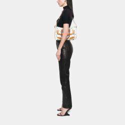 Pre Owned Louis Vuitton White Monogram Multicolore Rita