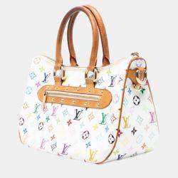 Pre Owned Louis Vuitton White Monogram Multicolore Rita
