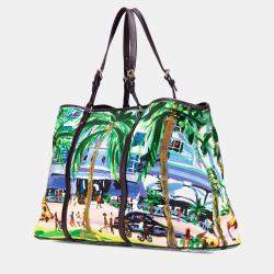 Pre Owned Louis Vuitton Multicolor Ailleurs Cabas Promenade GM