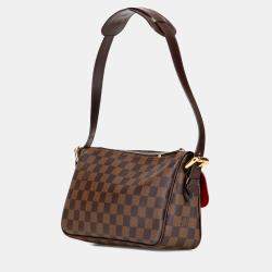 Pre Owned Louis Vuitton Brown Damier Ebene Ravello GM