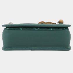 Pre Owned Louis Vuitton Green Monogram Heritage Bosphore Wearable Wallet