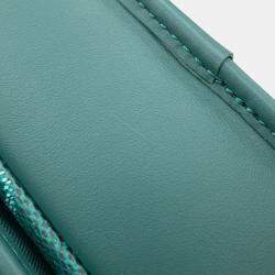 Pre Owned Louis Vuitton Green Monogram Heritage Bosphore Wearable Wallet