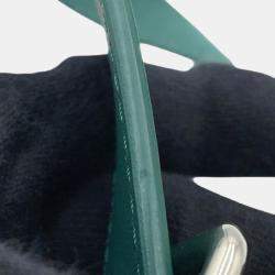 Pre Owned Louis Vuitton Green Monogram Heritage Bosphore Wearable Wallet