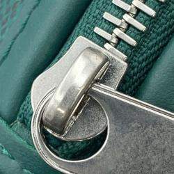 Pre Owned Louis Vuitton Green Monogram Heritage Bosphore Wearable Wallet