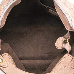 Pre Owned Louis Vuitton Brown Monogram Mahina Solar PM