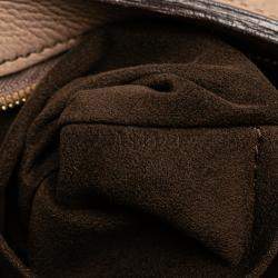 Pre Owned Louis Vuitton Brown Monogram Mahina Solar PM