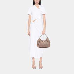 Pre Owned Louis Vuitton Brown Monogram Mahina Solar PM