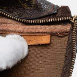 Pre Owned Louis Vuitton Brown Takashi Murakami Monogram Cherry Pochette Accessoires