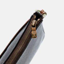 Pre Owned Louis Vuitton Brown Takashi Murakami Monogram Cherry Pochette Accessoires