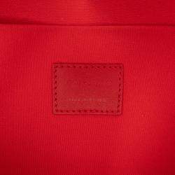 Pre Owned Louis Vuitton Red Monogram Vernis Pochette Felicie