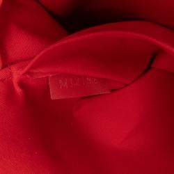 Pre Owned Louis Vuitton Red Monogram Vernis Pochette Felicie