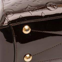 Pre Owned Louis Vuitton Purple Monogram Vernis Montaigne BB