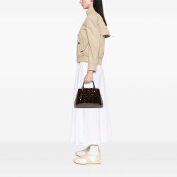 Pre Owned Louis Vuitton Purple Monogram Vernis Montaigne BB