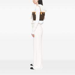 Pre Owned Louis Vuitton Brown Monogram Neverfull PM