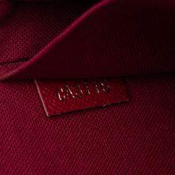 Pre Owned Louis Vuitton Brown Monogram Pochette Felicie