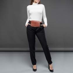 Pre Owned Louis Vuitton Cipango Gold Epi Leather Tilsitt Belt Bag