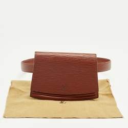 Pre Owned Louis Vuitton Cipango Gold Epi Leather Tilsitt Belt Bag