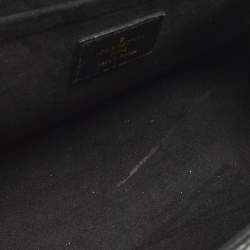 Pre Owned Louis Vuitton Black Monogram Empreinte Leather Saint Sulpice PM Bag